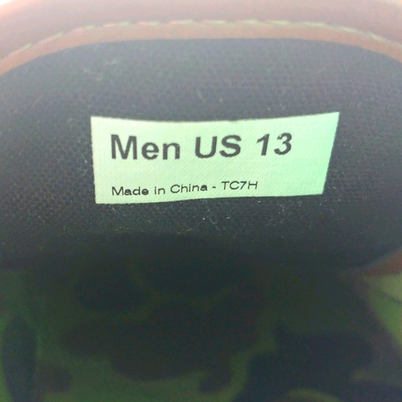 Vans Brown & Camo Men's Sneaker - Picture 7 of 7